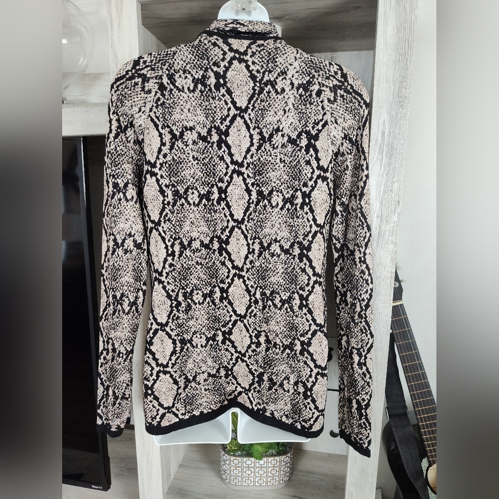 Chico's Double Espresso Python-Print Removable Ti… - image 3